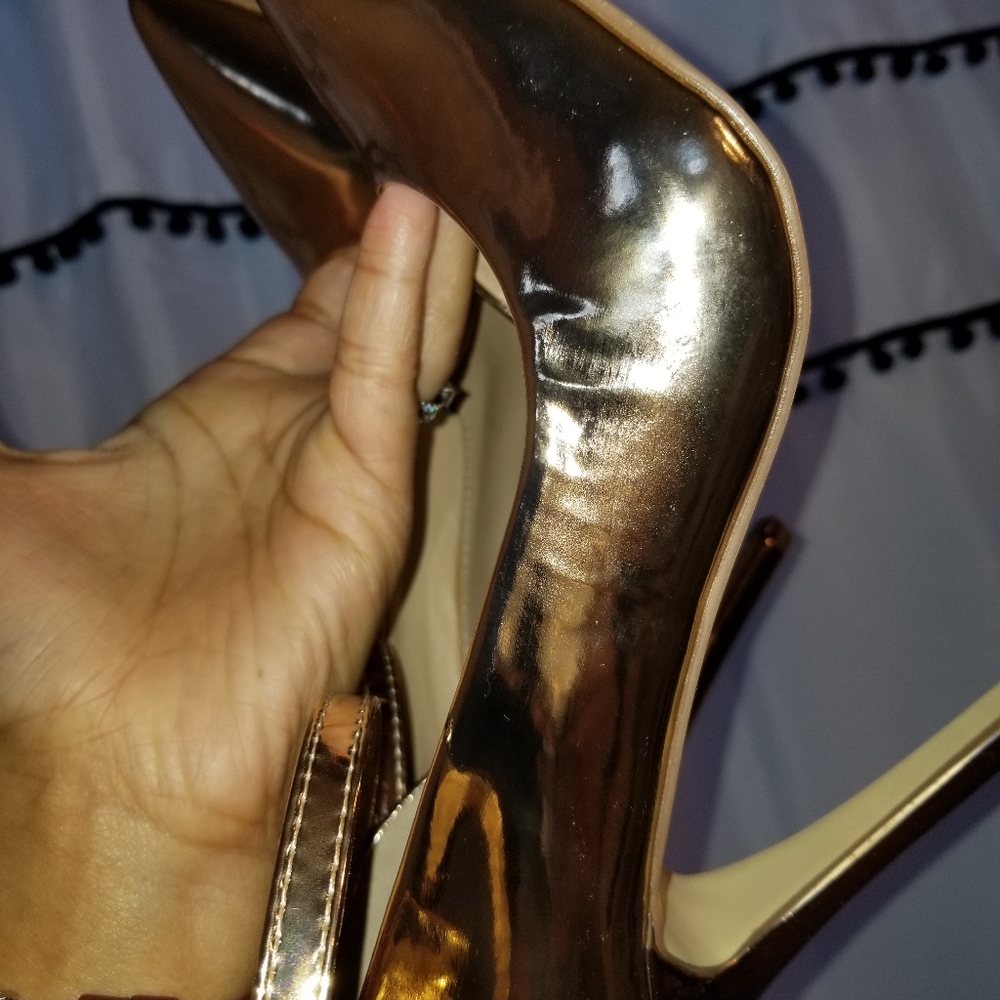 AUDRI PUMPColor: ROSEGOLD - Picture 11 of 12